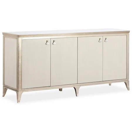 Contemporary Sideboard with Adjustable Shelves